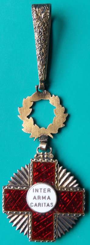 Silver Inter Arma Caritas medic medal