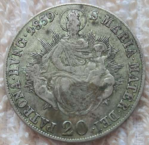 Austria 1839 20 Kreuzer