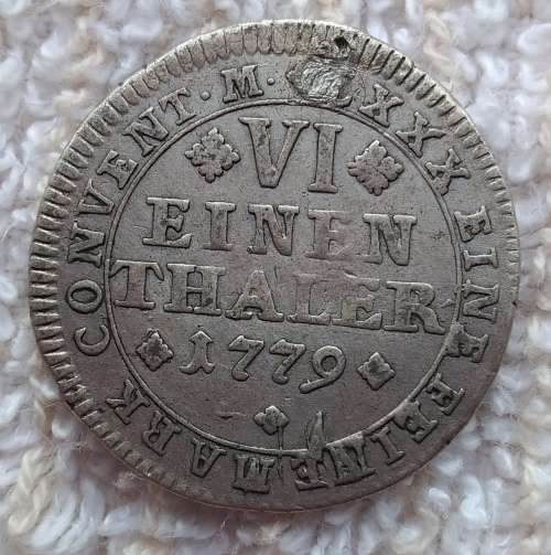 German States Brunswick 1779 16 Thalor