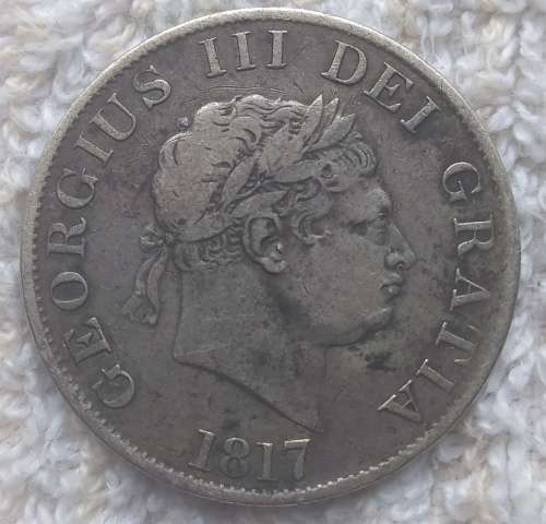 Great Britain 1817 half crown