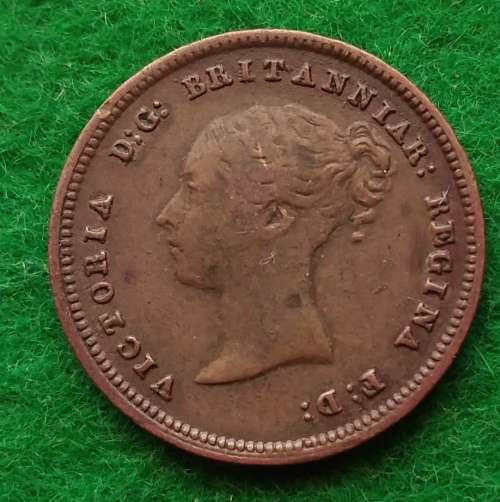 Great Britain 1843 half farthing