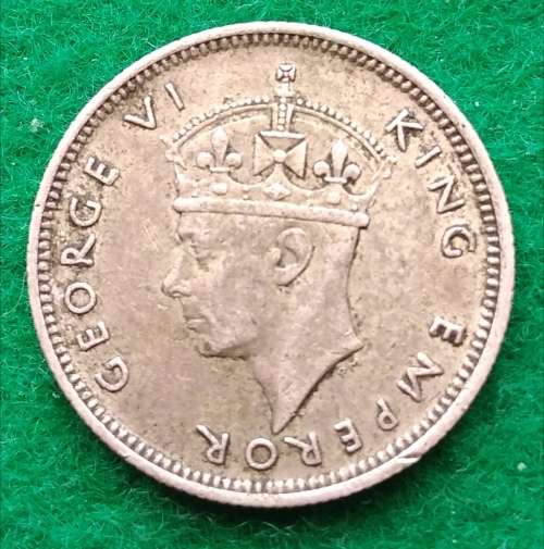 Seychelles 1943 25 cent in great condition