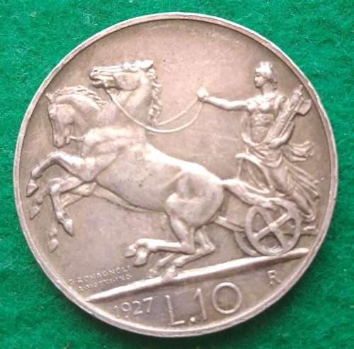Italy 1927 10 Lire