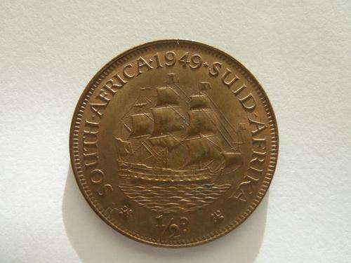 Almost un-circulated 1949 half penny. Real gem