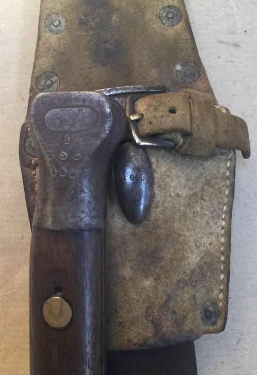 Boer War - WW1 British 1888 Mark 1 Type 2 bayonet, for Enfield Lee Metford