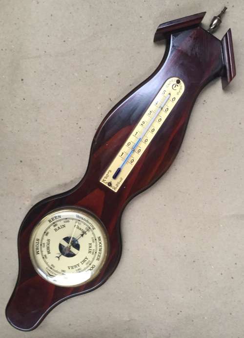 Barostar barometer and thermometer.....total length 480 mm