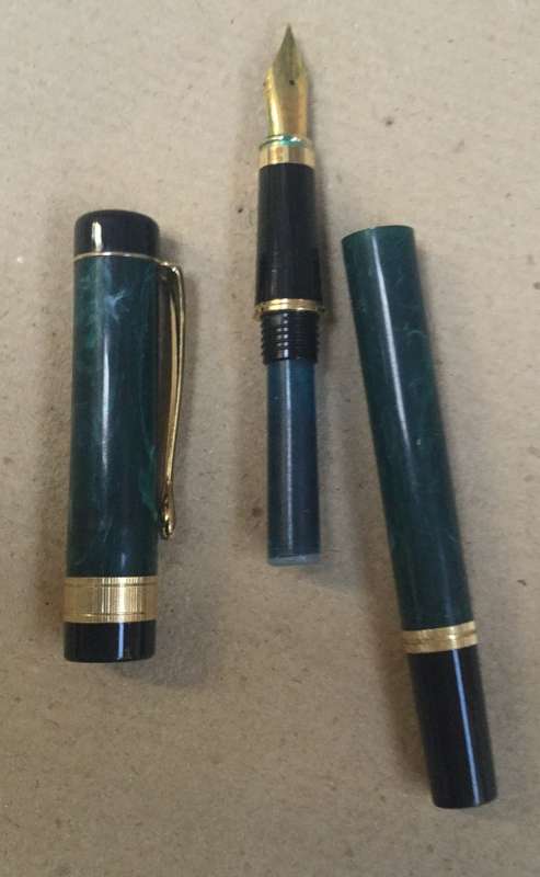 Fountain pen marked on nib " Iridium Point Germany" .