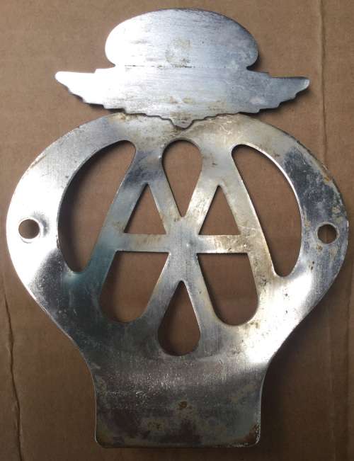 Rhodesia AA car badge