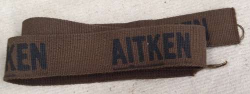 Name tags.....nutria sew on