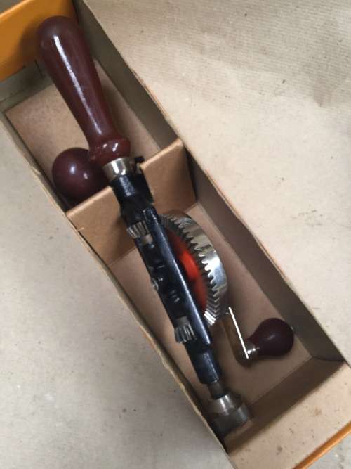 Stanley No. 803 "Egg beater" hand drill, in outstanding condition