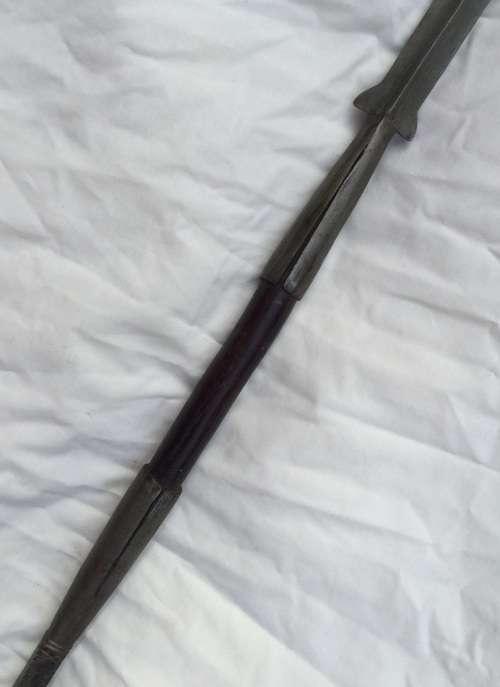 Maasai lion kill spear....old piece...real item, not touristware