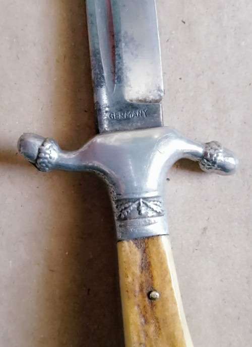 Vintage Puma hunting knife & scabbard