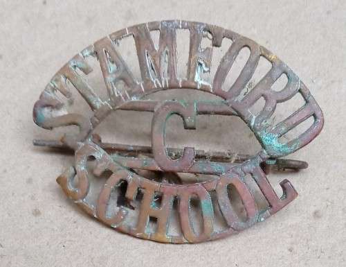 Stamford School cadet badge...Durban ....width 52 mm