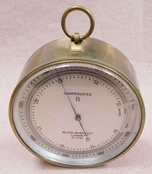 WW1 military barometer / altimeter.....compensated