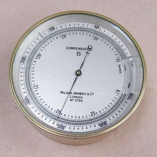 WW1 military barometer / altimeter.....compensated