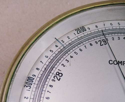 WW1 military barometer / altimeter.....compensated