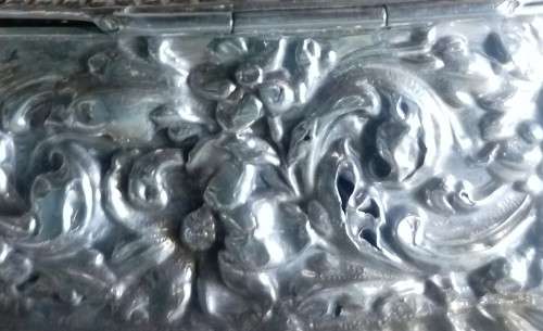 Sterling silver trinket box