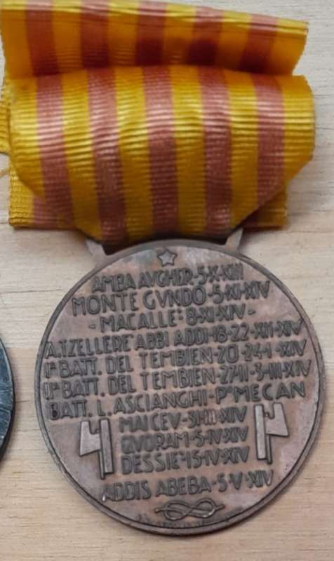 Eritrean Army Corps 1935-37 Italian campaign...rareandscarce