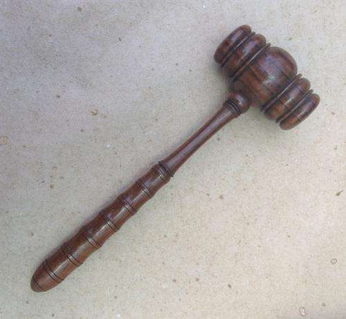 Auctioneer's gavel.....buy it and get live bids!
