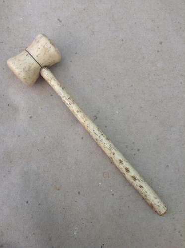 Speaker's Gavel .....apparently made from Narwhale bone