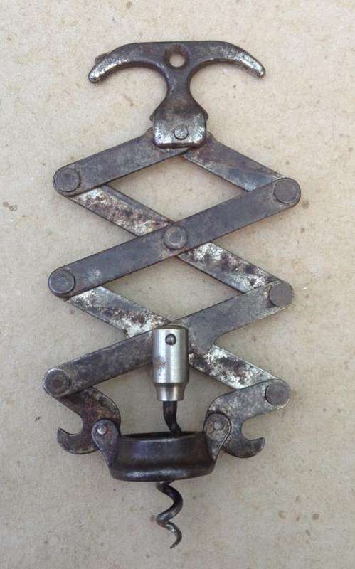 Vintage Concertina Cork Screw