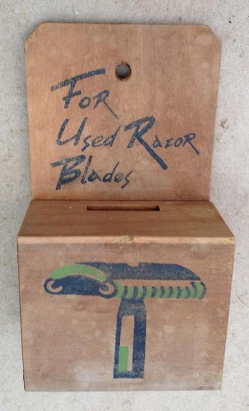 Used Razor Blade Holder