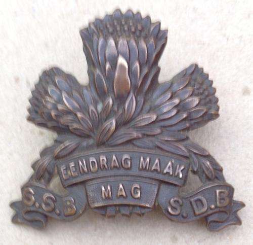 SSB cap badge......postage R23.00