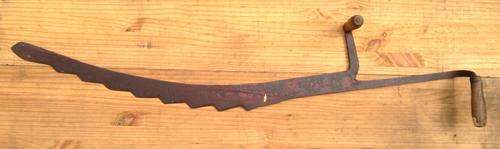 Ice Saw / Hay Dung Saw.....hand forged, 830mm length....postage R60.00
