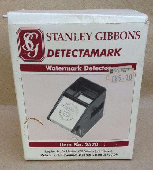 Stanley Gibbons Detectamark....watermark detector...... Postage R48.00