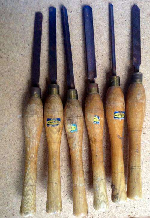 Marples Wood Turning Chisels.  Set of six......postage R46.00