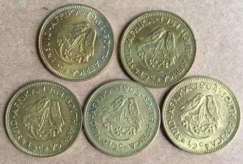 5 x half cent....one bid for the lot