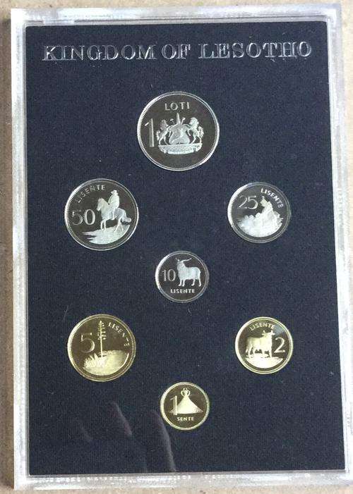 Kingdom of Lesotho First Coinage 1979....proof set