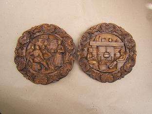 faux wood plaques