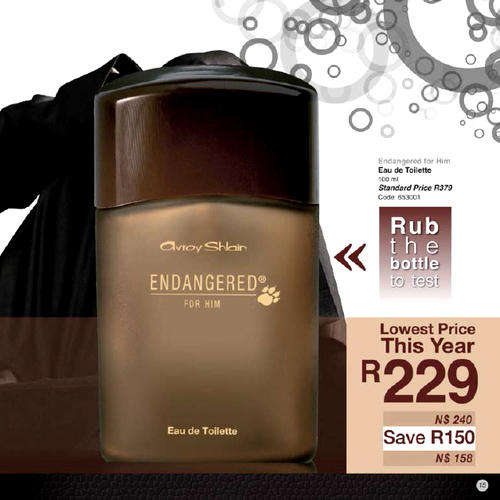 Avroy Shlain Endangered For Him Cologne 100ml