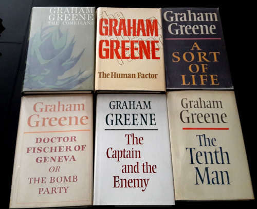 Graham Greene 1st Edition Joblot (6x Books)