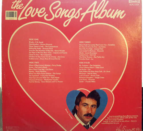 The Love Songs Album - Double Compilation Vinyl / LP