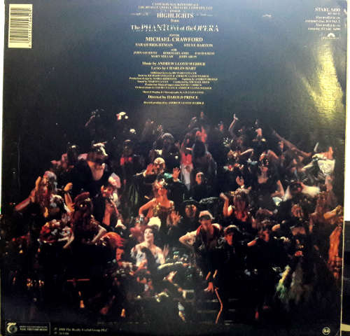 Highlights From "The Phantom of the Opera" - Original London Cast Vinyl / LP