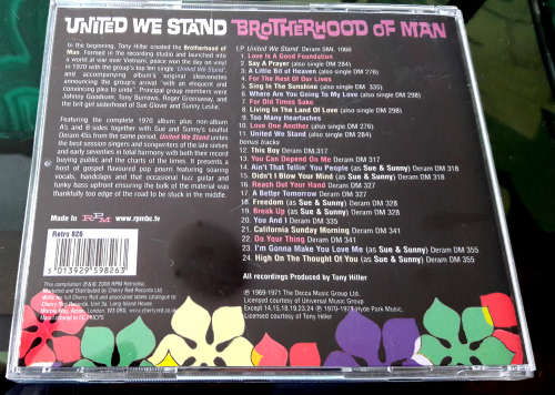 Brotherhood of Man - United We Stand Import CD
