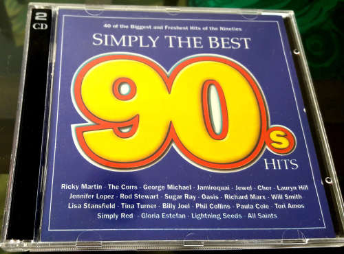 Simply the Best 90's Hits - Double Compilation CD