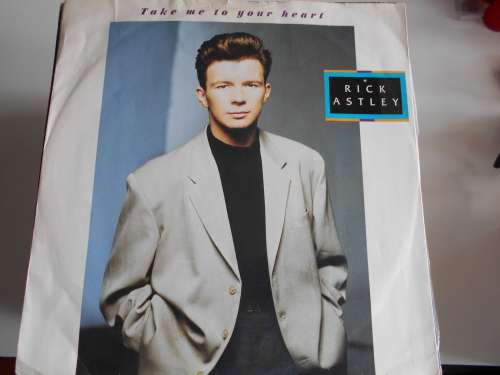 Rick Astley - Take Me To Your Heart 12" Maxi Vinyl LP Import