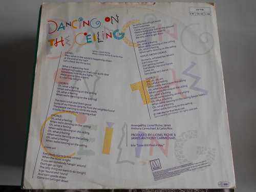Lionel Richie - Dancing On the Ceiling 12" Maxi Vinyl LP