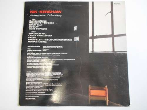 Nik Kershaw - Human Racing Vinyl LP