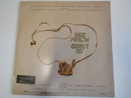 Barry Manilow - Greatest Hits Double Vinyl LP