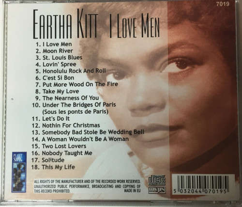 Eartha Kitt - I Love Men CD