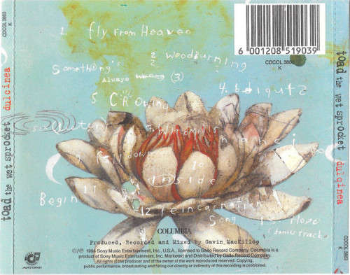 Toad the Wet Sprocket - Dulcinea CD
