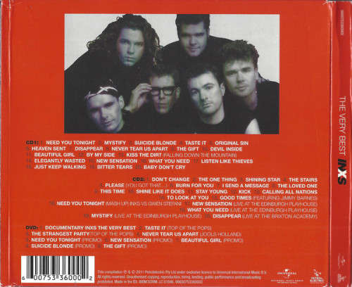 Inxs - Very Best CD and DVD