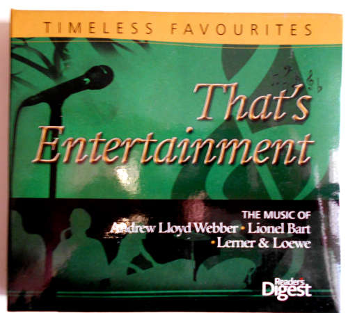 Timeless Favourites - That`s EntertainementTriple CD Sealed (Lloyd Webber, Lionel Bart, Lerner Loew)