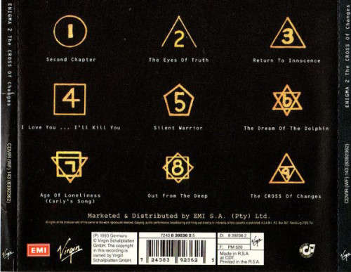 Enigma - The Cross Of Changes CD SA Pressing