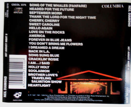 Neil Diamond - Hot August Night II CD