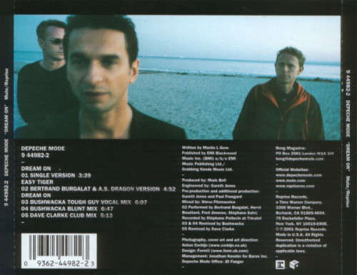 Depeche Mode - Dream On CD Maxi Single Import